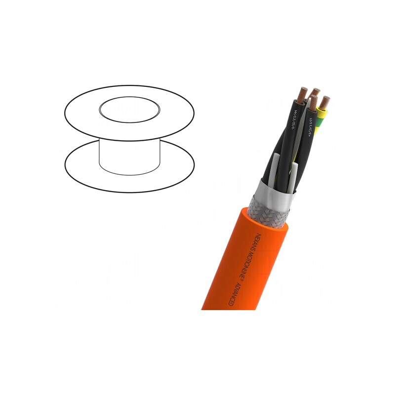 Cablu servomotoare MOTIONLINE® ADVANCED 4G10mm2 | Electronic-mag.ro | Componente Electronice