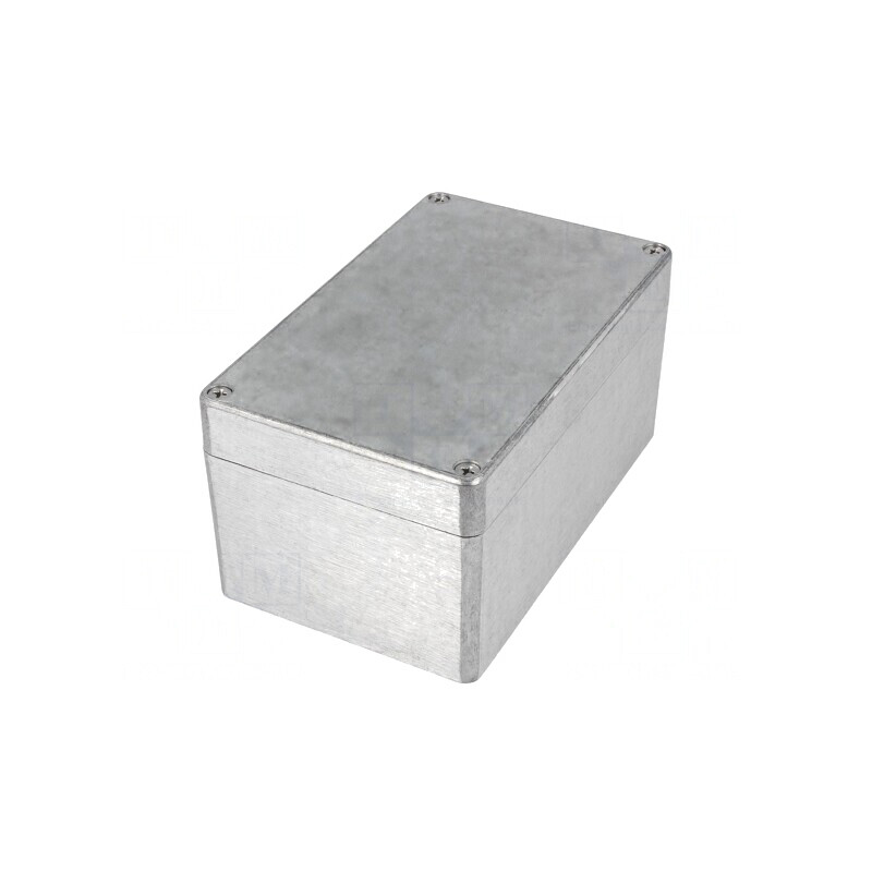 Carcasă Universală Aluminiu Naturală 100x160x81mm IP67 | Electronic-mag.ro | Componente Electronice