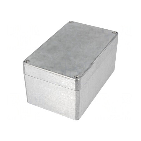 Carcasă Universală Aluminiu Naturală 100x160x81mm IP67 | Electronic-mag.ro | Componente Electronice