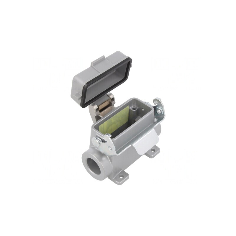 Carcasă pentru conectori HDC C146 dimensiune A10 cu clichet | Electronic-mag.ro | Componente Electronice