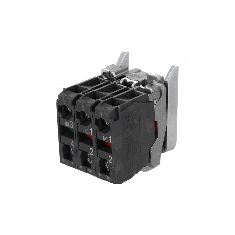 'Element de Contact 22mm Harmony XB4 Pini NC x2 NO ZB4BZ141' | Electronic-mag.ro | Componente Electronice