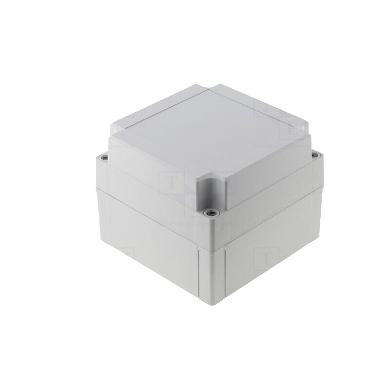 Carcasă Universală Gri ABS 130x130x100mm | Electronic-mag.ro | Componente Electronice