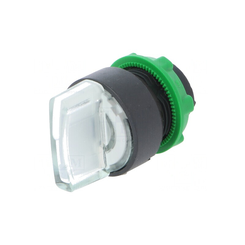 Comutator Rotativ 22mm cu LED Alb IP66 | Electronic-mag.ro | Componente Electronice