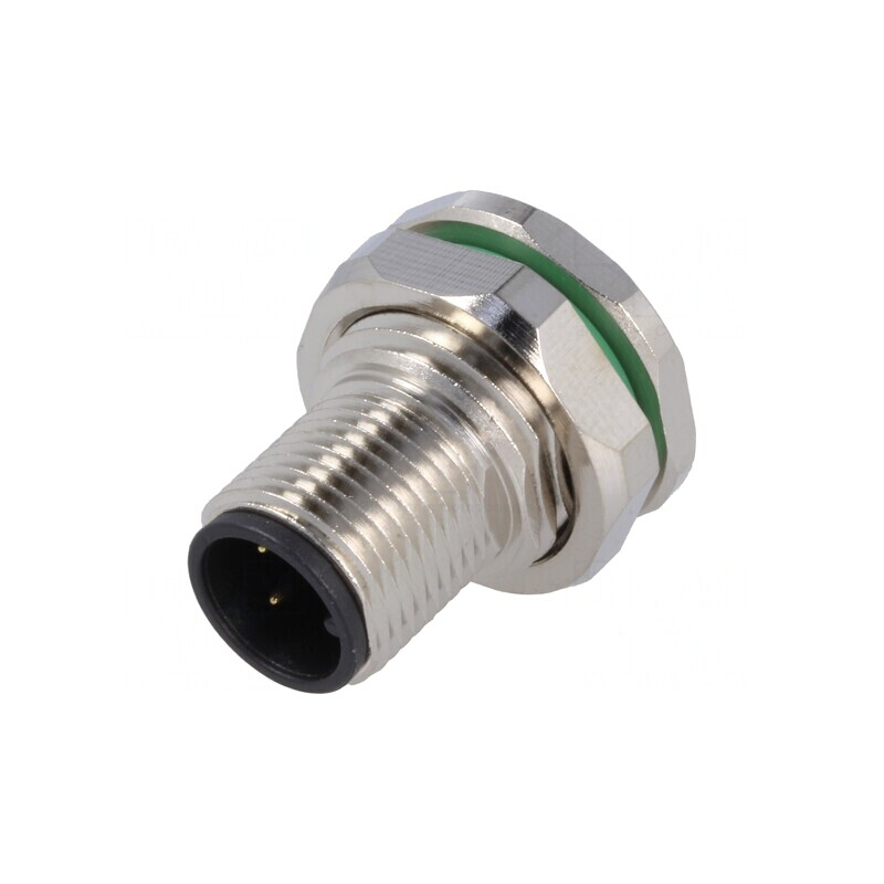 Soclu M12 4 PIN CANopen THT IP67 250V | Electronic-mag.ro | Componente Electronice