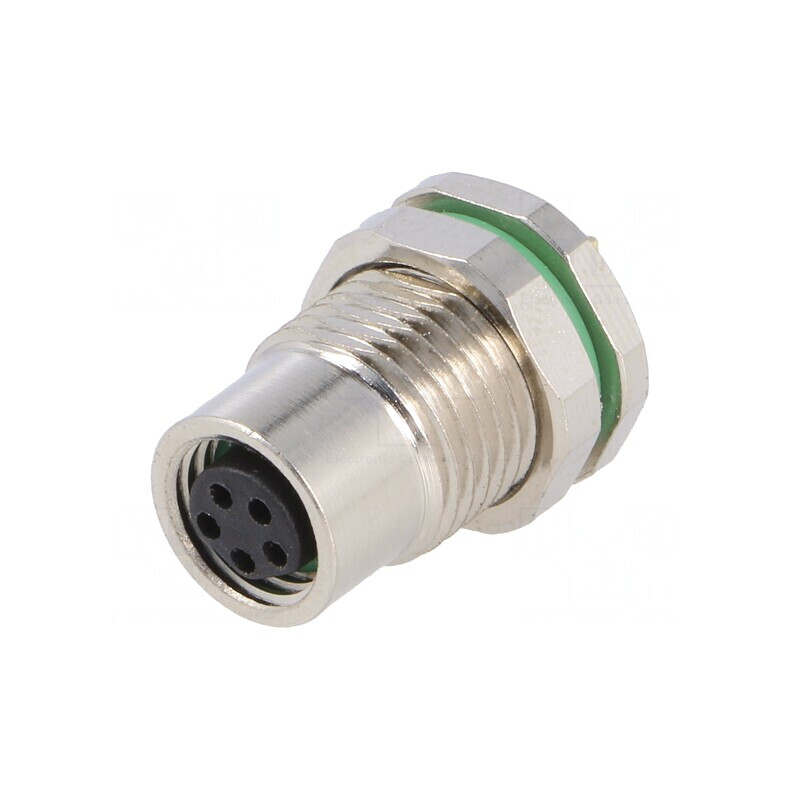 Conector M8 Mamă 5 PIN pentru Panou | Electronic-mag.ro | Componente Electronice