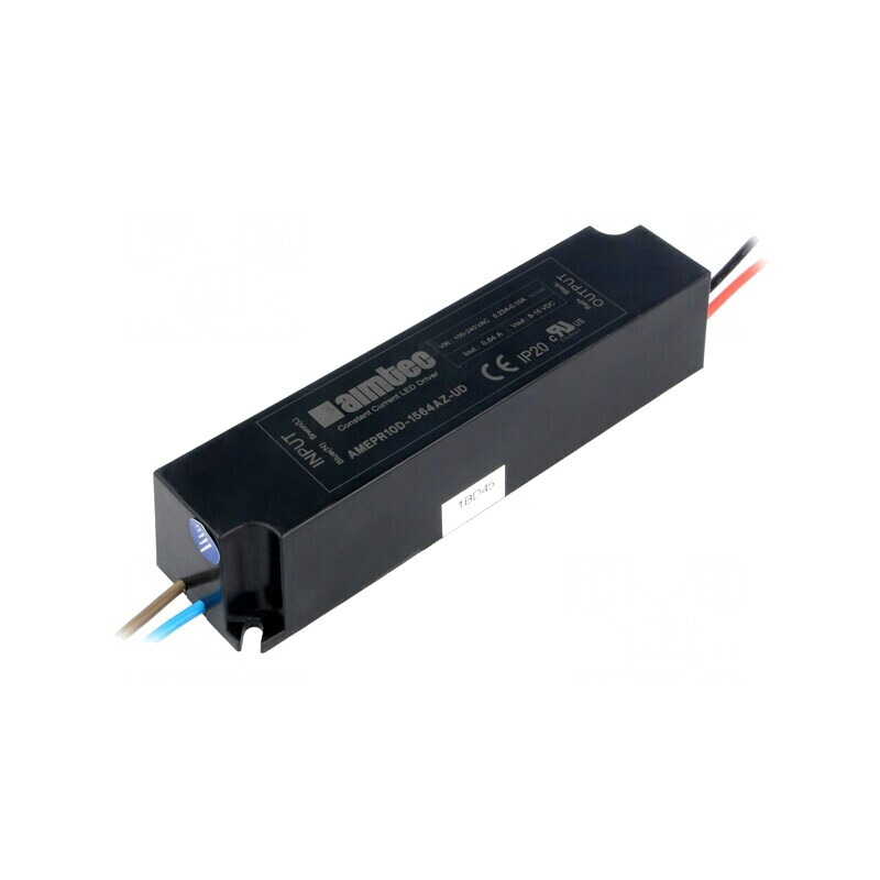 Alimentator Pulsatoriu LED 9.6W 8-15VDC 0.64A 90-264VAC IP20 | Electronic-mag.ro | Componente Electronice
