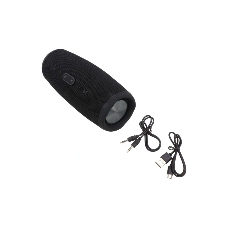 Difuzor Bluetooth 5.0 cu microSD și USB, Negru | Electronic-mag.ro | Componente Electronice
