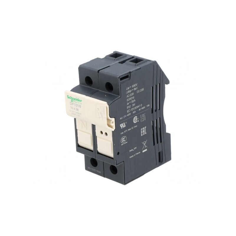 Suport Siguranță Șină DIN 1N | Electronic-mag.ro | Componente Electronice