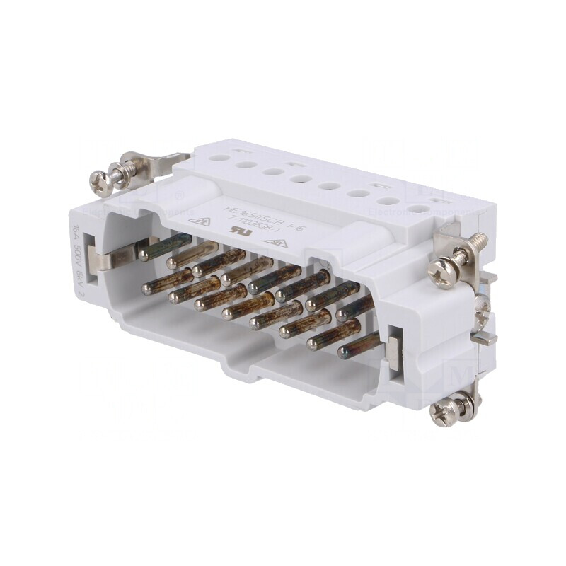 Conector HDC HE PIN 16A 16PE 7-1103638-1 | Electronic-mag.ro | Componente Electronice