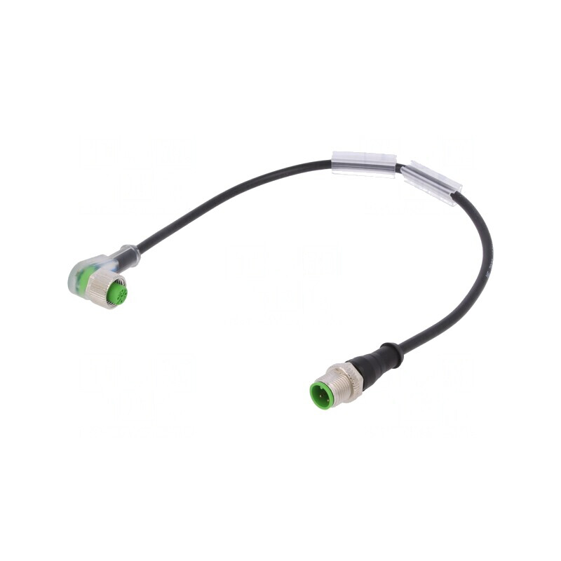Cablu de conectare M12 300mm 4A PVC IP67 24VDC | Electronic-mag.ro | Componente Electronice Cablu de conectare M12 300mm 4A PVC IP67 24VDC | Electronic-mag.ro | Componente Electronice
