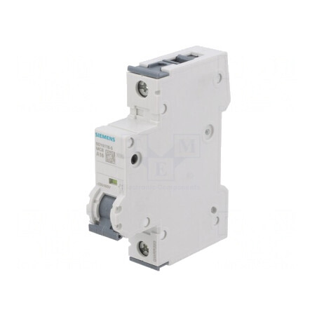 Întrerupător de supracurent 16A 1P 10kA 230/400VAC | Electronic-mag.ro | Componente Electronice