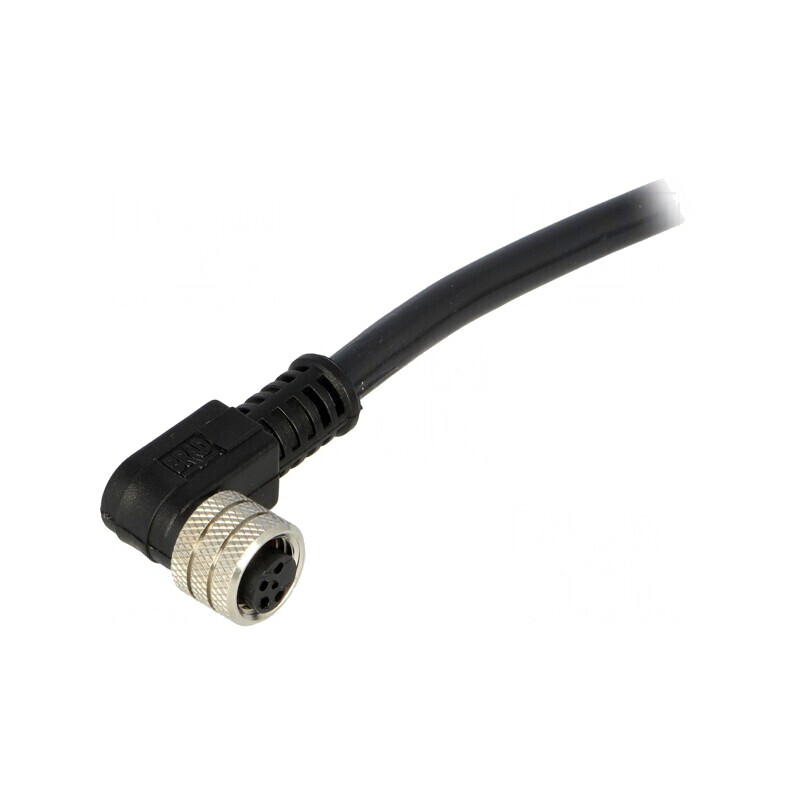 Conector M8 Mamă 4 PIN 90° Cu Cablu IP67 | Electronic-mag.ro | Componente Electronice