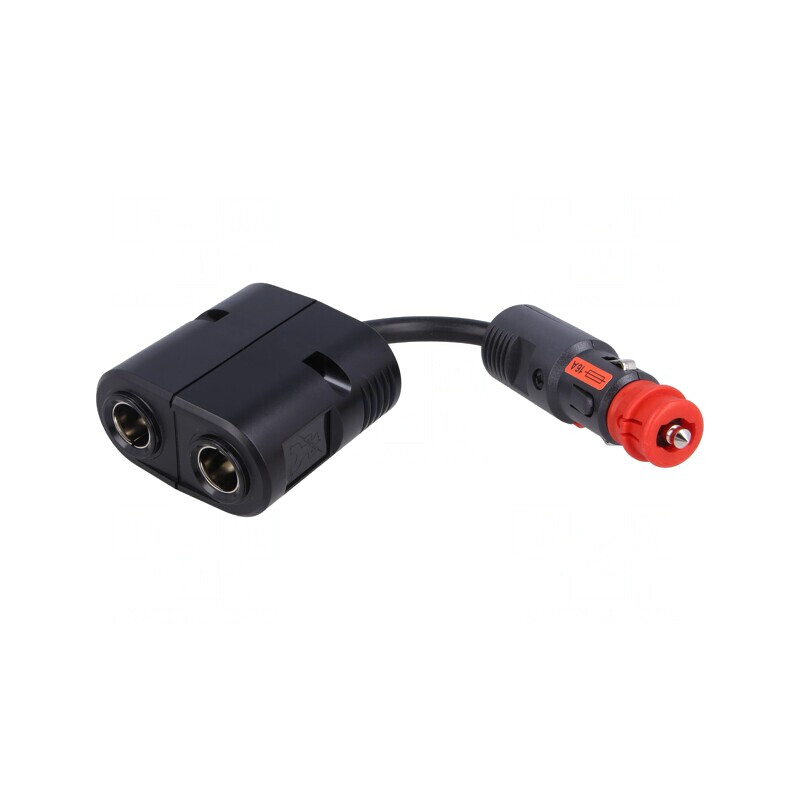 Splitter Brichetă Auto x2 16A 0,09m | Electronic-mag.ro | Componente Electronice