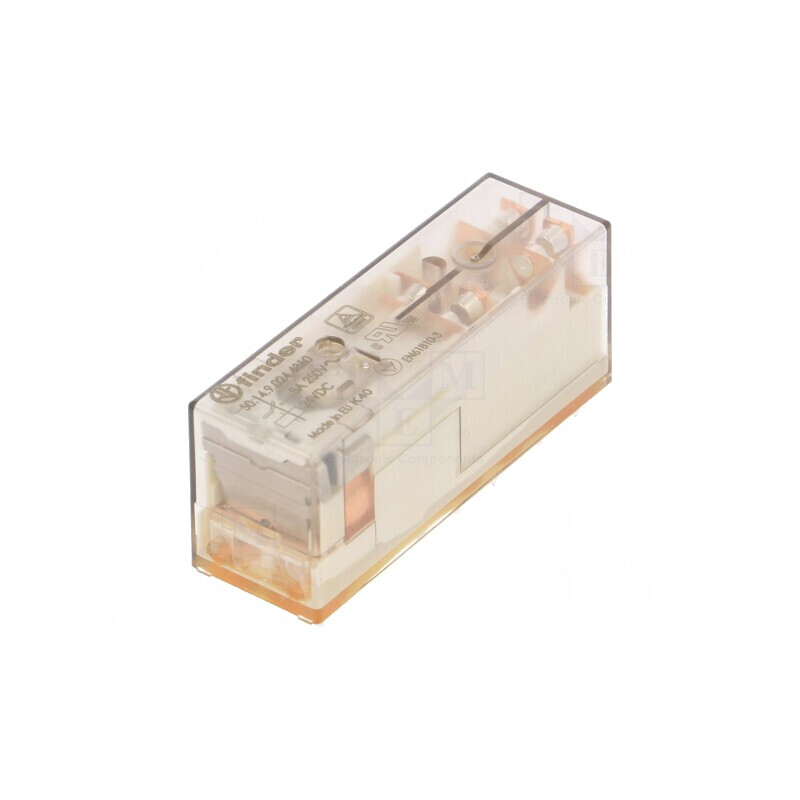 Releu electromagnetic 24VDC cu 4 contacte | Electronic-mag.ro | Componente Electronice