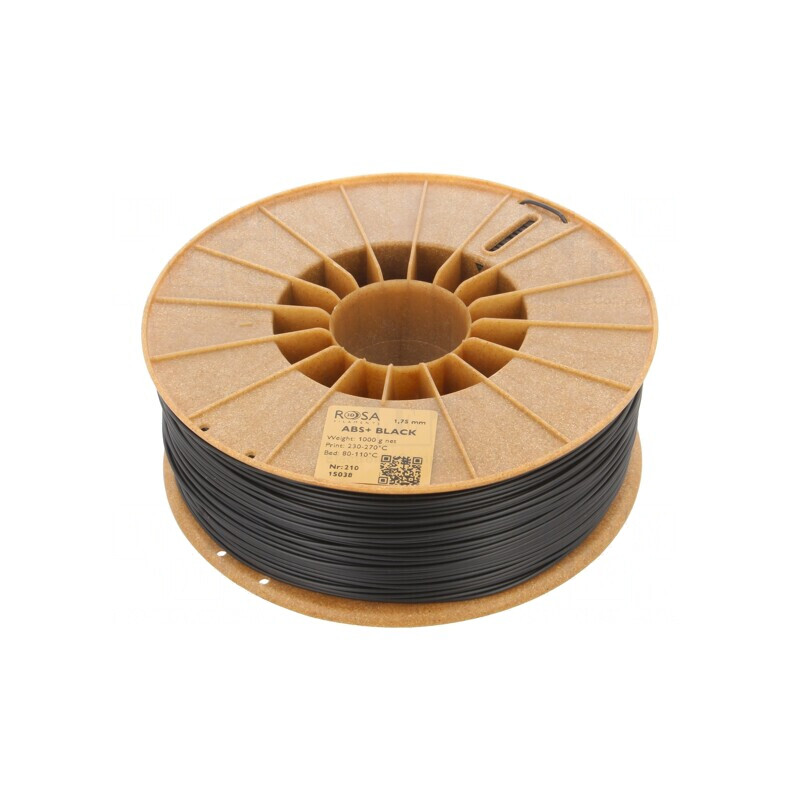 Filament ABS 1,75mm Negru 1kg | Electronic-mag.ro | Componente Electronice