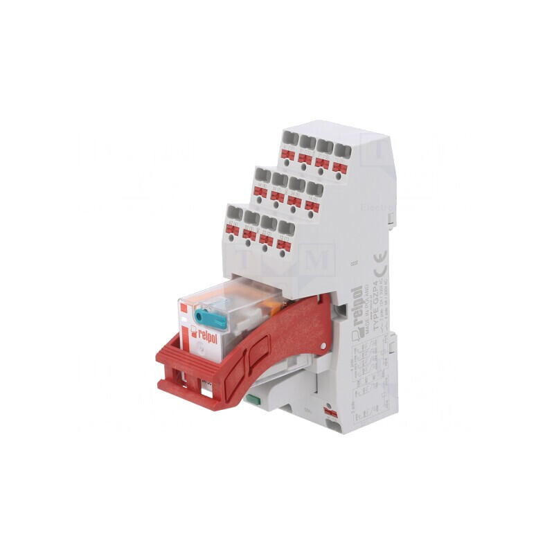 Releu intermediar 4PDT 24VDC 6A | Electronic-mag.ro | Componente Electronice