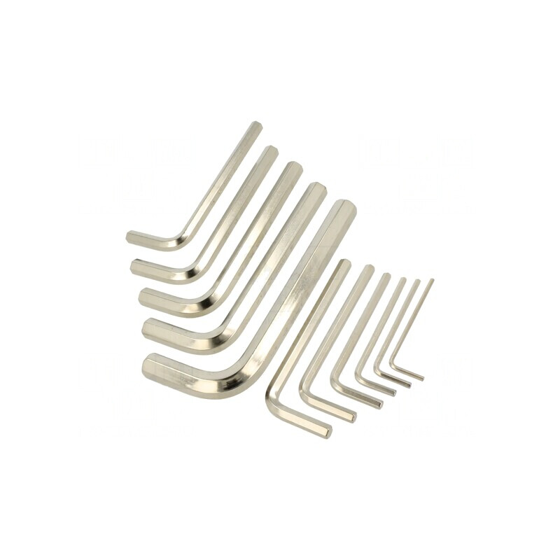 Set Chei Imbus Oțel 11 Bucăți | Electronic-mag.ro | Componente Electronice