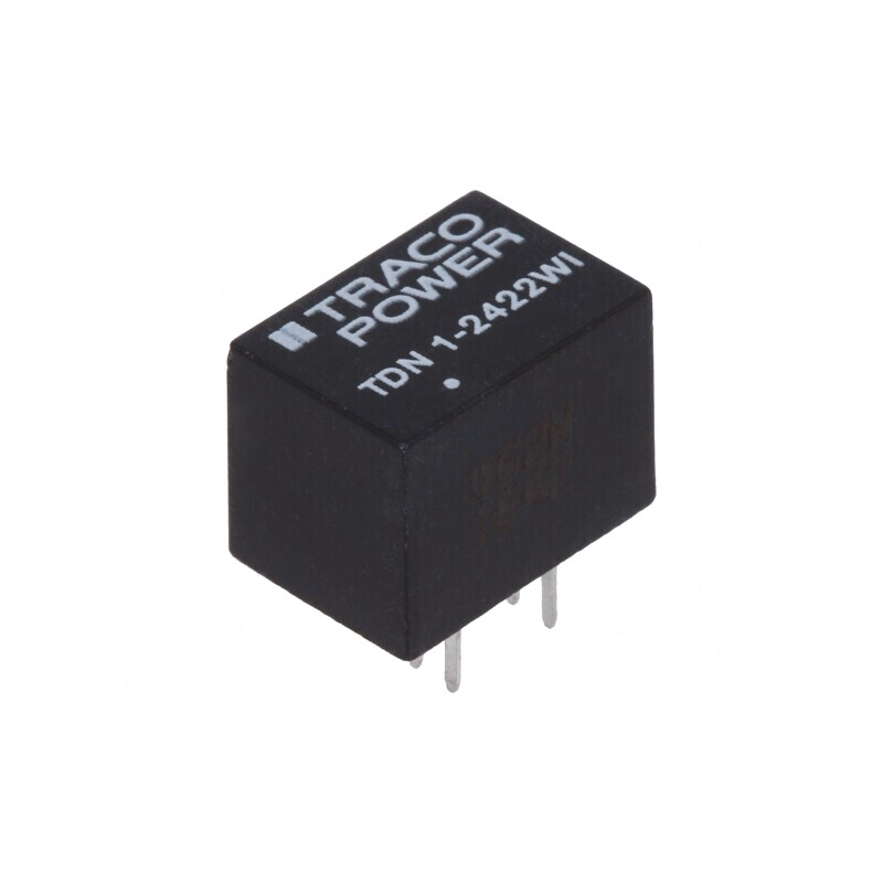 Convertor DC/DC 1W 9-36V la 12V/-12V DIP TDN 1-2422WI | Electronic-mag.ro | Componente Electronice