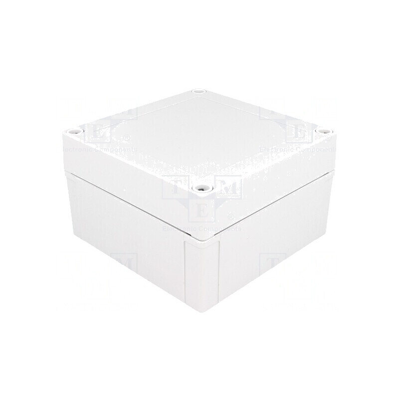 Carcasă universală ABS gri 130x130x75mm | Electronic-mag.ro | Componente Electronice