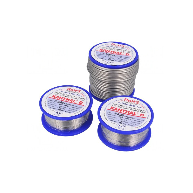 Fir de rezistență 5,68Ω/m 0,1kg Ø0,55mm 100-1300°C | Electronic-mag.ro | Componente Electronice