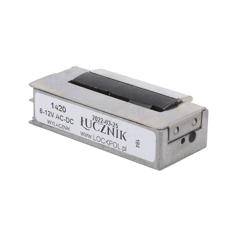Yală electromagnetică cu întrerupător 6-12V | Electronic-mag.ro | Componente Electronice