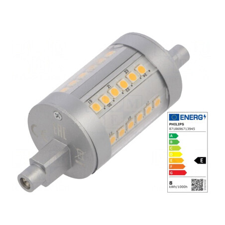 Lampă LED alb cald R7S 7,5W 3000K 950lm | Electronic-mag.ro | Componente Electronice