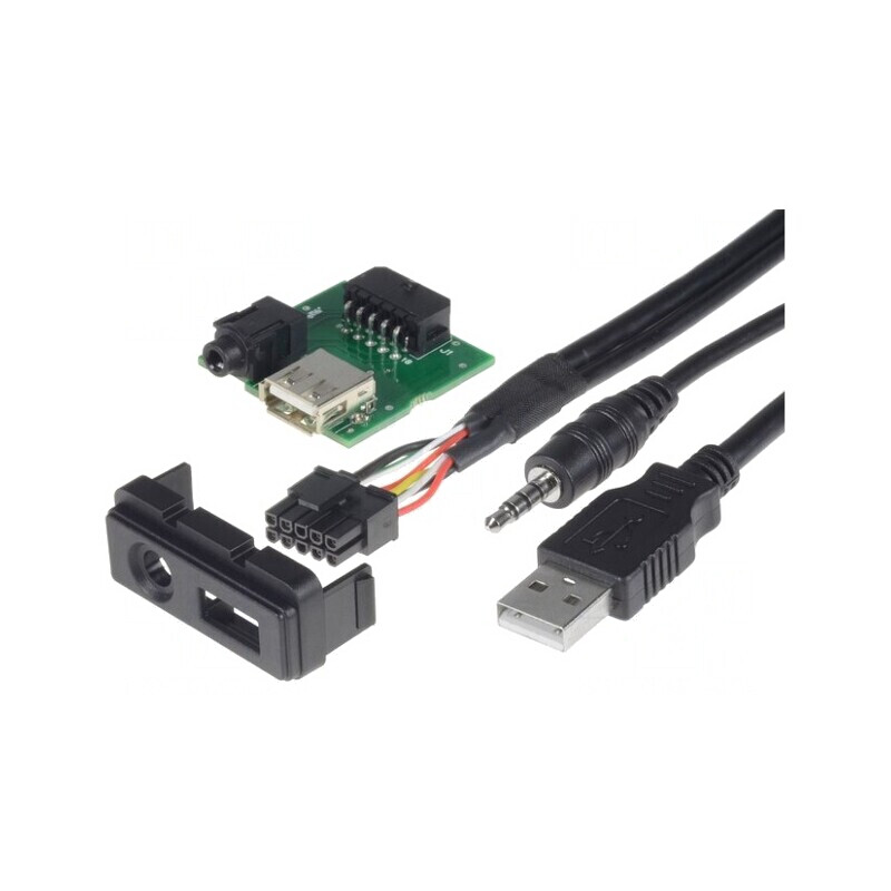 Adaptor USB/AUX Mazda Jack 3,5mm și USB A | Electronic-mag.ro | Componente Electronice