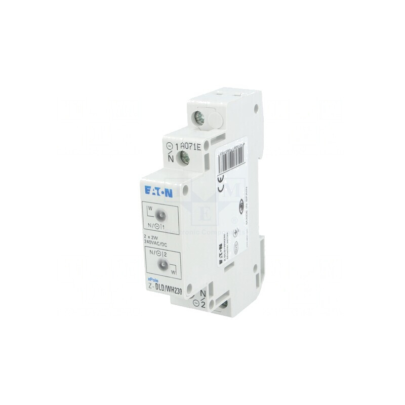 Lampă de control LED 230V pentru șină DIN | Electronic-mag.ro | Componente Electronice