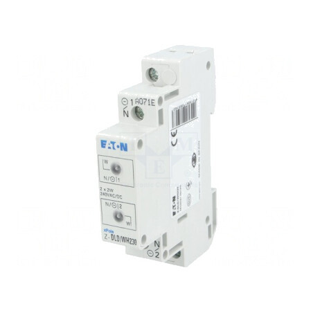 Lampă de control LED 230V pentru șină DIN | Electronic-mag.ro | Componente Electronice