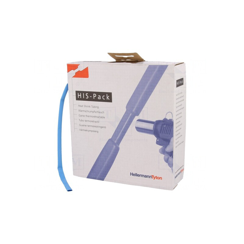 Manşon termocontractabil albastru 4,8mm 10m | Electronic-mag.ro | Componente Electronice