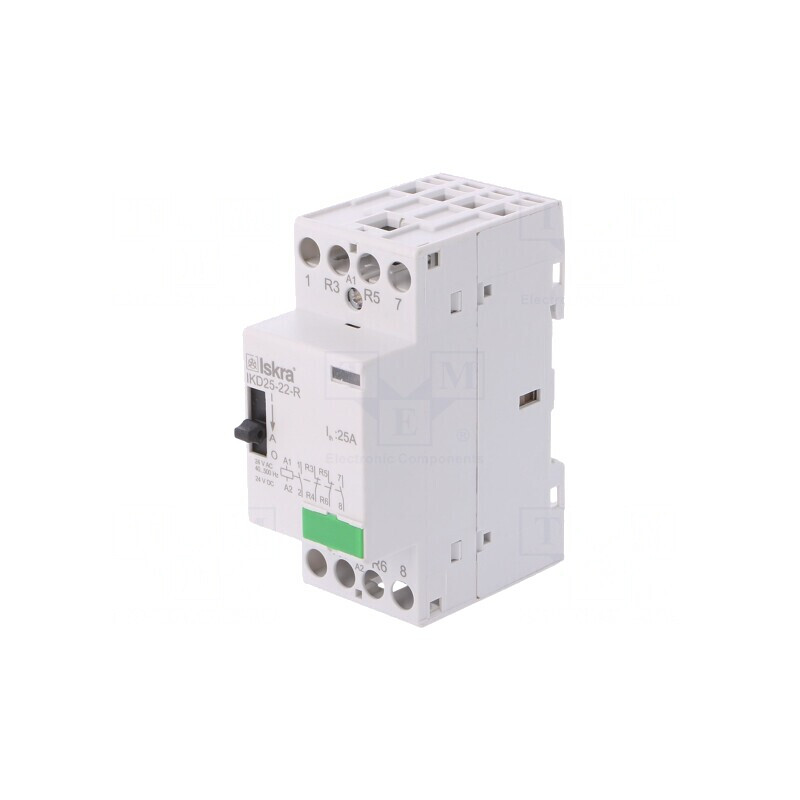 Contactor 4-polari 25A 24VAC/DC | Electronic-mag.ro | Componente Electronice