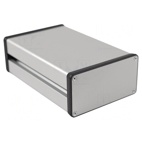 Carcasă cu panou canal de pană 103x160mm | Electronic-mag.ro | Componente Electronice