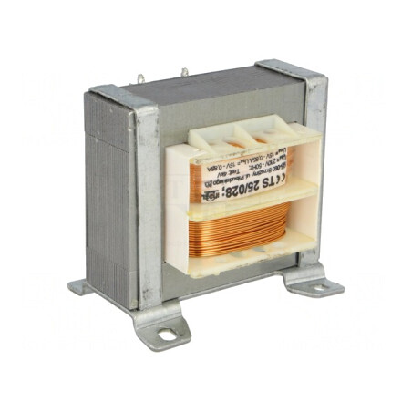 Transformator Alimentare 25VA 230VAC 15V 2x850mA | Electronic-mag.ro | Componente Electronice