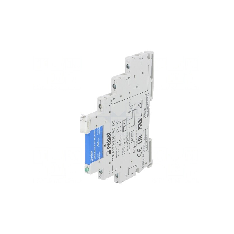 Releu Intermediare SPST-NO 230V 2A PIR6W-1PS | Electronic-mag.ro | Componente Electronice