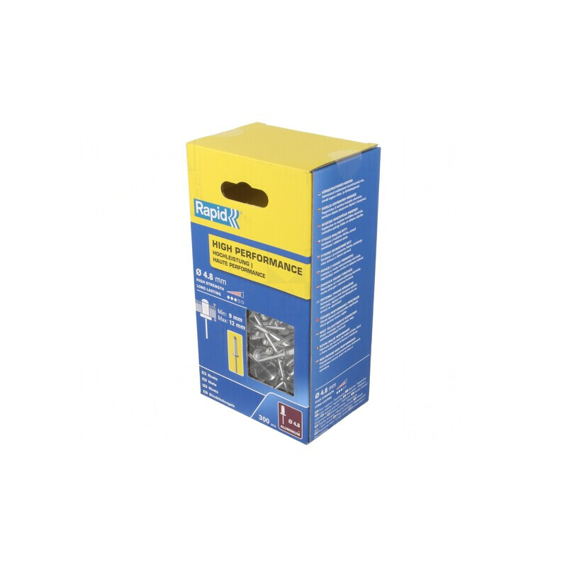 Diblu Aluminiu 4.8mm x 16mm - 300 Buc. | Electronic-mag.ro | Componente Electronice