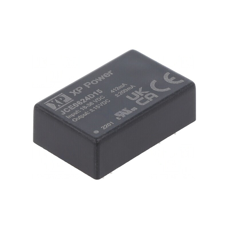 Convertor DC/DC 6W 18-36V la 15V/-15V THT JCE0624D15 | Electronic-mag.ro | Componente Electronice