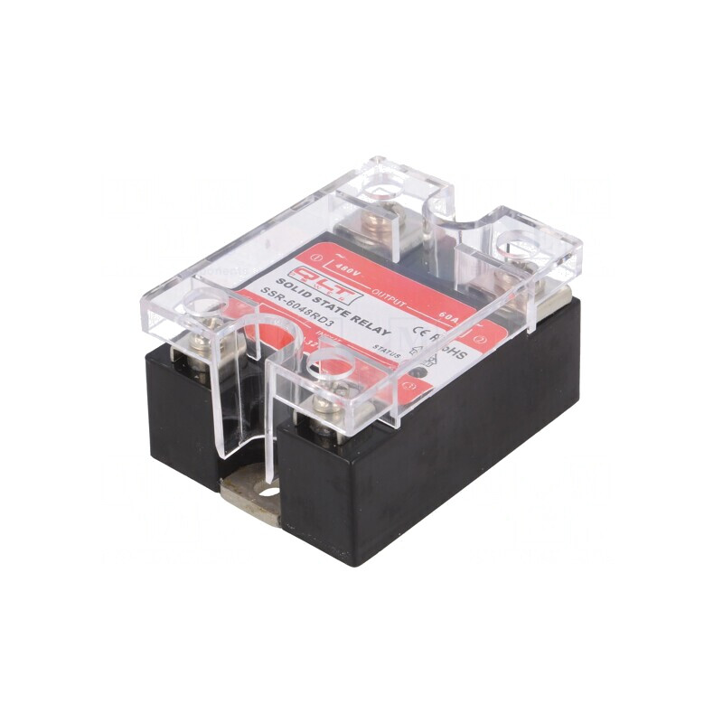 Releu Semiconductori 1-Fazat SSR 60A 4-32VDC 44-480VAC | Electronic-mag.ro | Componente Electronice