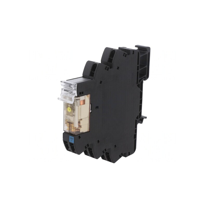 Releu DPDT 24VDC 8A pentru şină DIN | Electronic-mag.ro | Componente Electronice