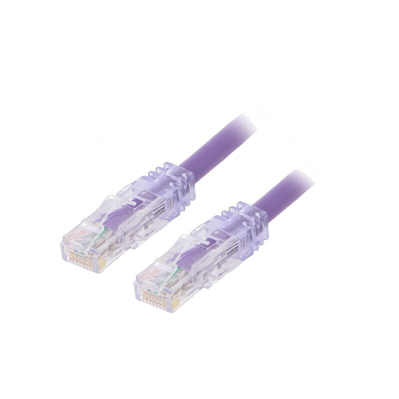 Patch Cord UTP TX6A 10Gig Violet 3m | Electronic-mag.ro | Componente Electronice