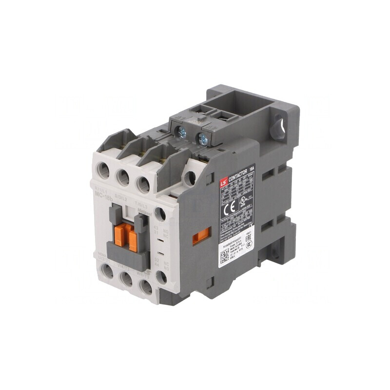 Contactor 3P 230VAC 1A1B NO NC | Electronic-mag.ro | Componente Electronice