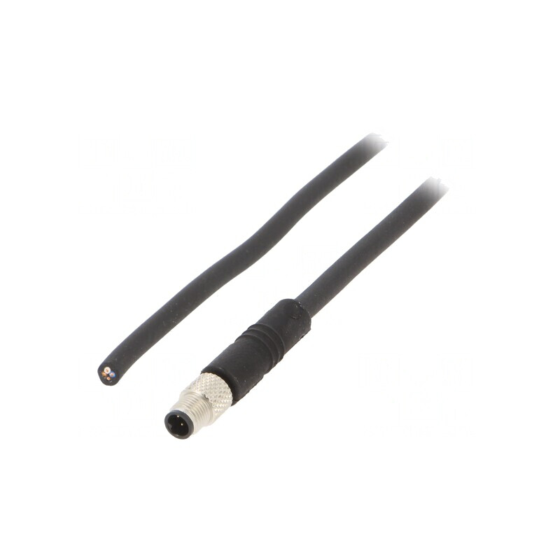 Conector M5 Mufă 4 Pin Aurit IP67 | Electronic-mag.ro | Componente Electronice