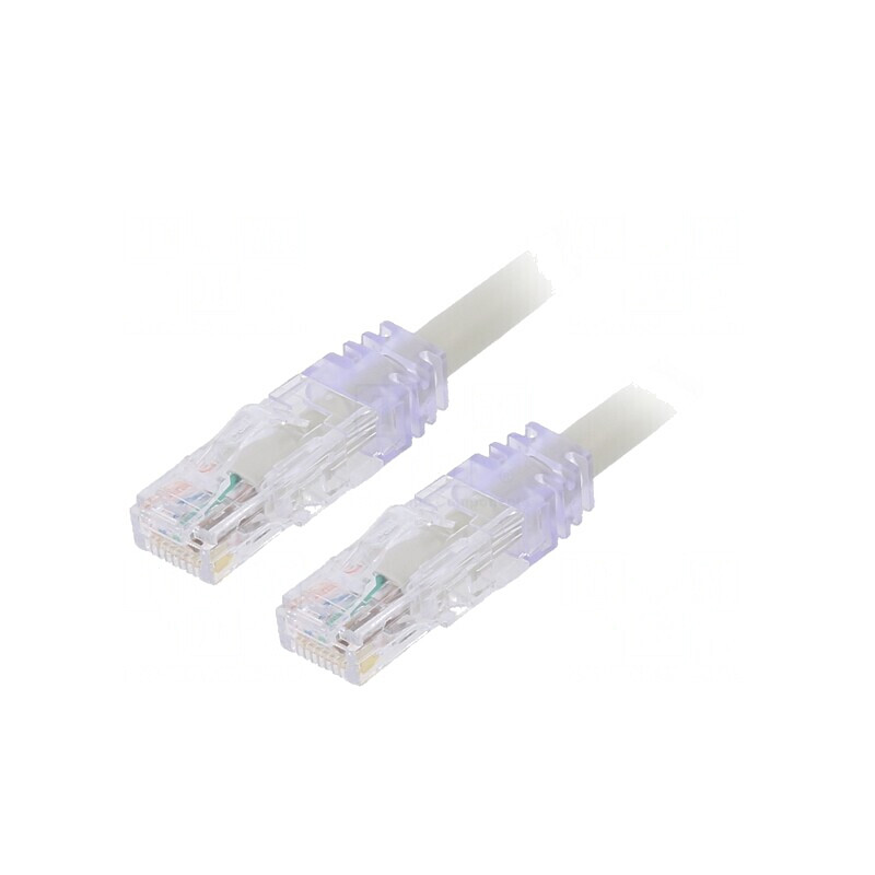 Patch Cord UTP Cat6a 3m Gri | Electronic-mag.ro | Componente Electronice