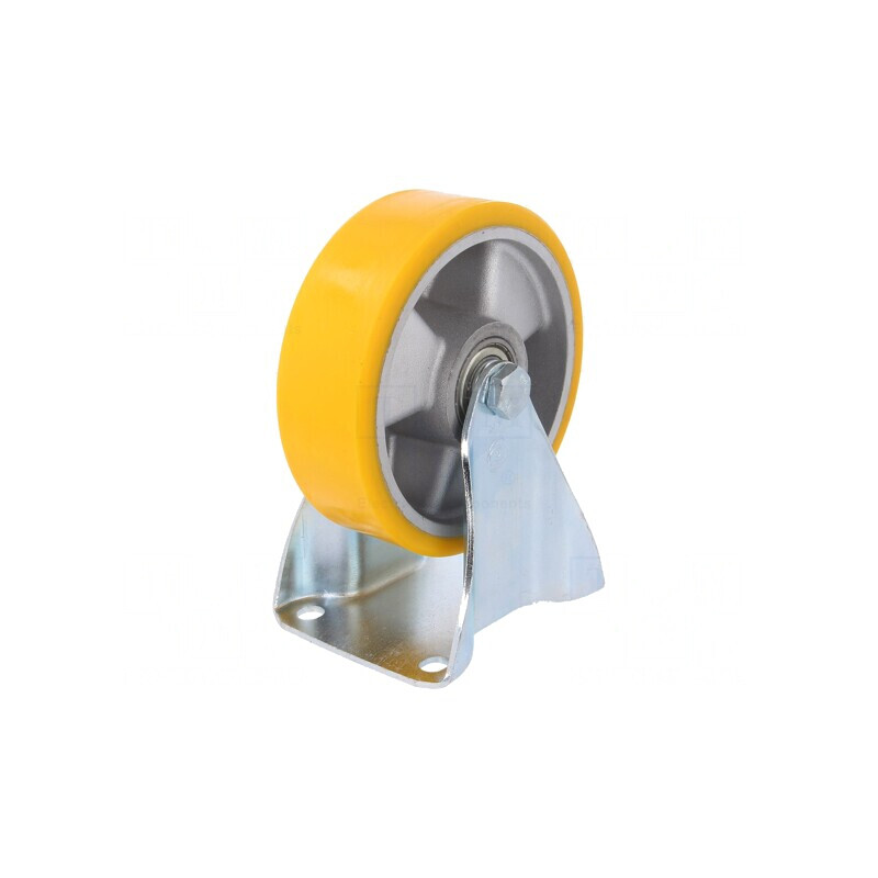 Roată de transport rigidă 125mm 300kg | Electronic-mag.ro | Componente Electronice