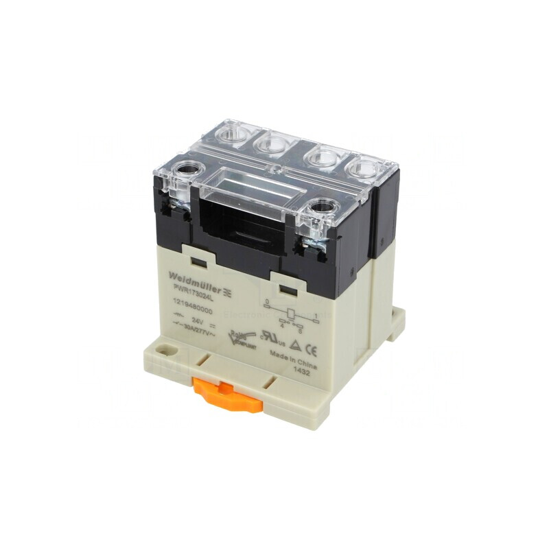 Releu Electromagnetic 24VDC 30A SPST-NO | Electronic-mag.ro | Componente Electronice