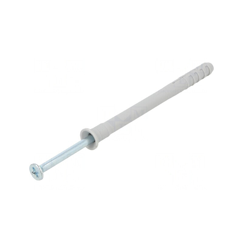 'Plastic Anchor with Zinc-Plated Screw 8x100mm - 50pcs' | Electronic-mag.ro | Componente Electronice 'Plastic Anchor with Zinc-Plated Screw 8x100mm - 50pcs' | Electronic-mag.ro | Componente Electronice