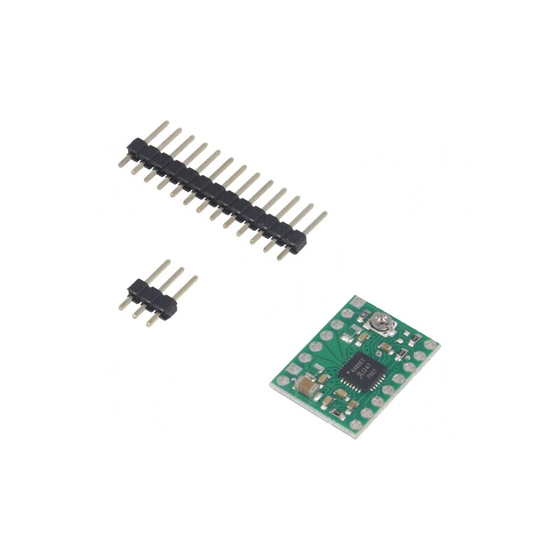 Controler motor pas cu pas A4988 verde 8-35V | Electronic-mag.ro | Componente Electronice