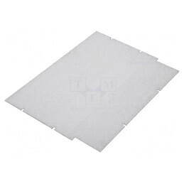 Placă de montare oțel 258mm x 345mm x 1,5mm | Electronic-mag.ro | Componente Electronice
