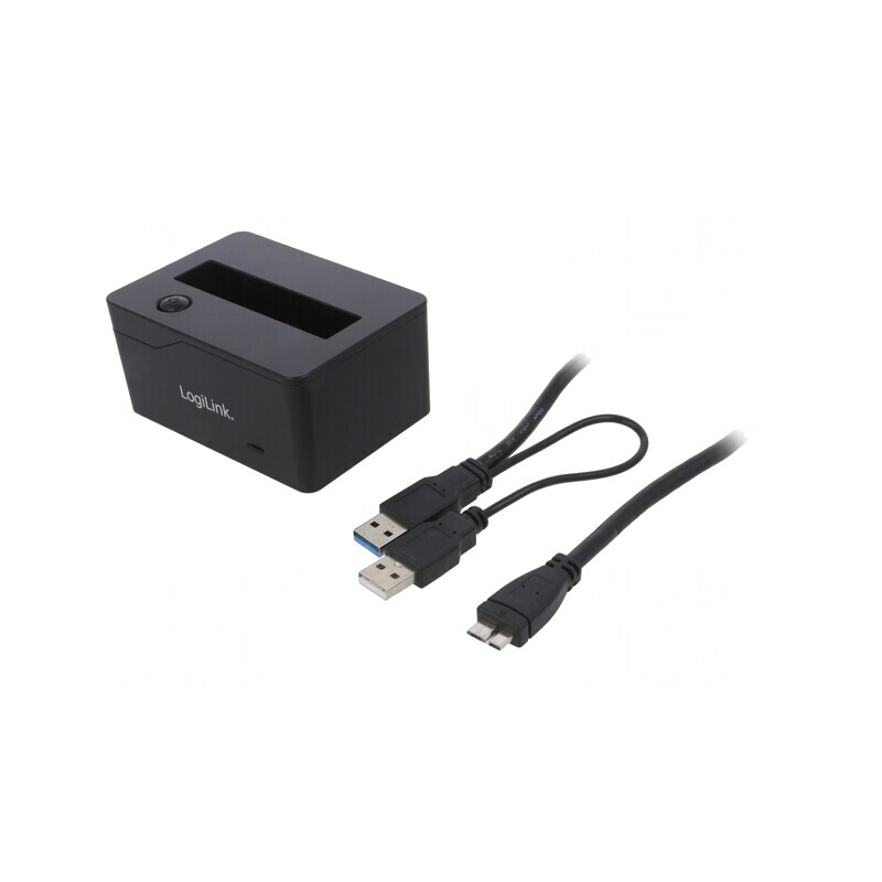 Stație de Andocare USB Neagră | Electronic-mag.ro | Componente Electronice