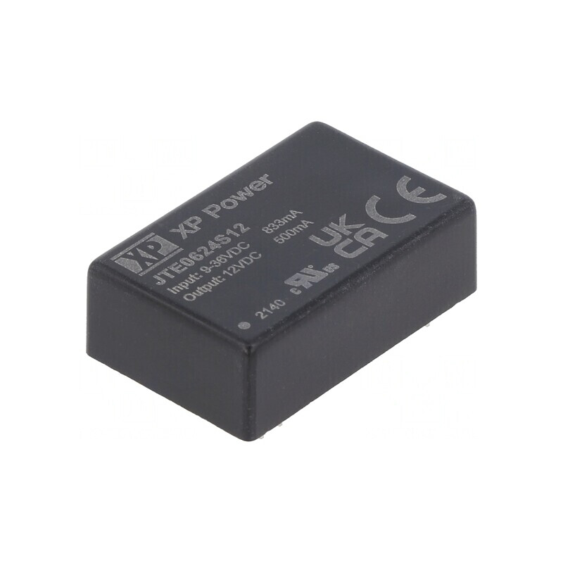 Convertor DC/DC 6W 9-36V la 12V 500mA DIP24 | Electronic-mag.ro | Componente Electronice