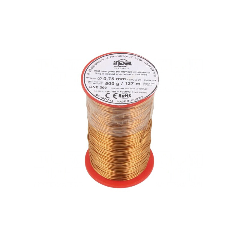 Sârmă Emailată Cupru 0,75mm 0,5kg | Electronic-mag.ro | Componente Electronice Sârmă Emailată Cupru 0,75mm 0,5kg | Electronic-mag.ro | Componente Electronice